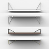 pythagoras shelf holders | 2 pieces - design gustav rosén