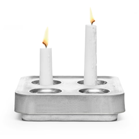 stumpastaken fyran candlestick | 4 candles, square