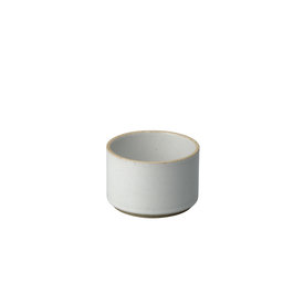 hasami porcelain hasami cup /cylindrical bowl | Ø 8,5 cm, h 5,5 cm | light grey glazed shiny