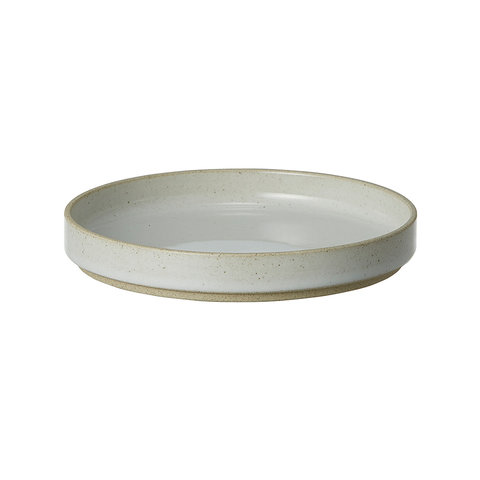 hasami plate/lid | Ø 14,5 cm | light grey glazed