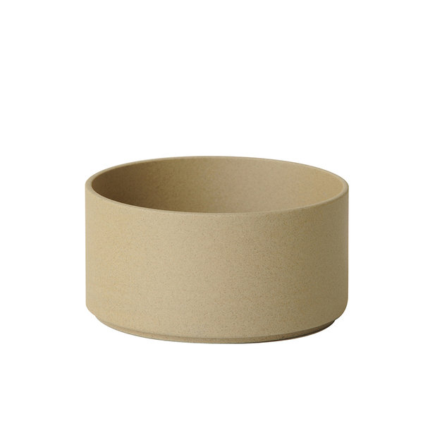 hasami porcelain hasami cylindrical bowl | Ø 14,5 cm, h 7,2 cm | sand - design takuhiro shinomoto