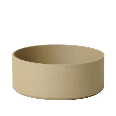 hasami cylindrical bowl | Ø 18,5 cm, h 7,2 cm | sand