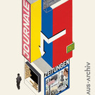 bauhaus-shop poster: newspaper kiosk by herbert bayer