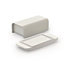 alessi mattina butter dish | grey