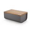 alessi mattina bread bin | dark grey