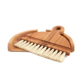 iris hantverk table brush set horse hair