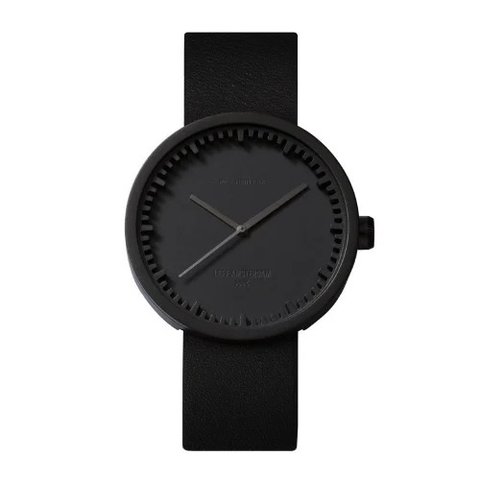 tube watch | schwarz, ø 42 mm