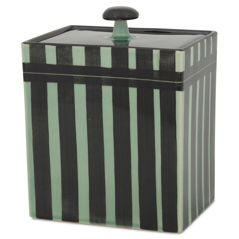 cookie jar hedwig bollhagen | ritz decor |black-green-black