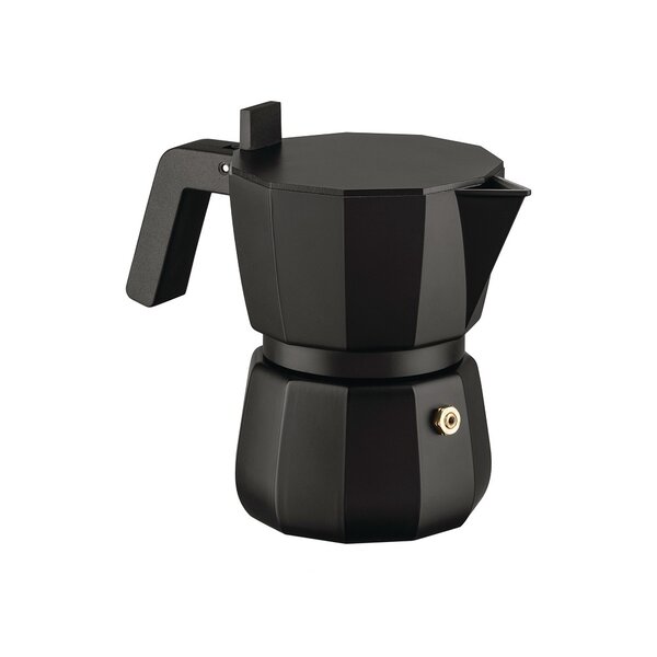 alessi moka BLACK espresso jug – design david chipperfield