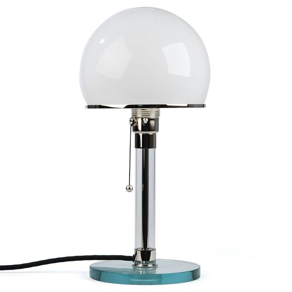 tecnolumen wagenfeld lamp  out of glass – design wilhelm wagenfeld