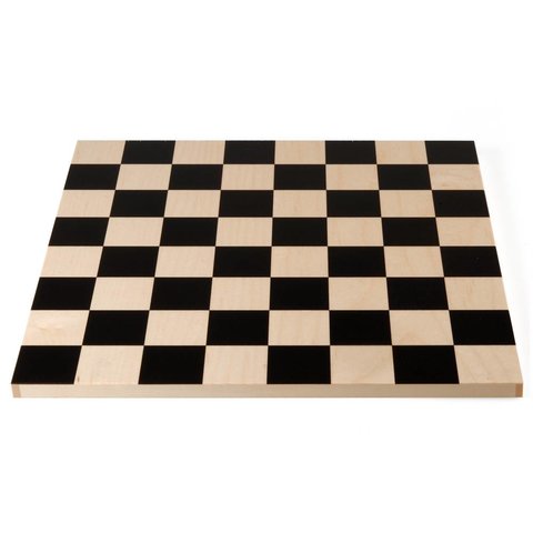 chessboard for the bauhaus chess pieces