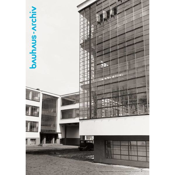 bauhaus-shop poster: photograpy bauhaus dessau by lucia moholy