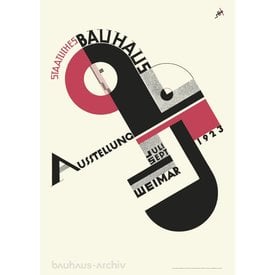 bauhaus-shop bauhaus poster: joost schmidt – bauhaus exhibition 1923