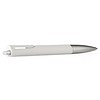 lamy noto kugelschreiber | weiss-metallic – design naoto fukasawa