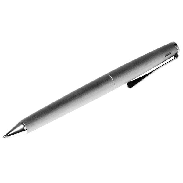 lamy lamy studio ballpoint pen | steel – design hannes wettstein