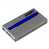 lamy ink cartridges t10, 5 piece | blue