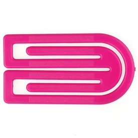 laurel king klips office clips | 50mm pink