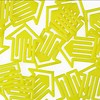 plastiklips | arrow clip yellow – design kurt lorber