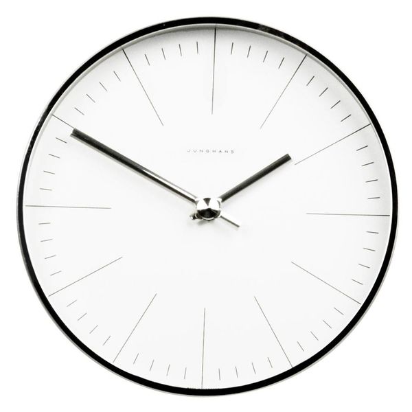junghans wall clock max bill | bar dial small – design max bill