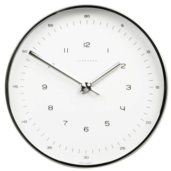 junghans wall clock max bill | number dial small – design max bill