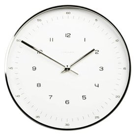 junghans wall clock max bill | number dial large