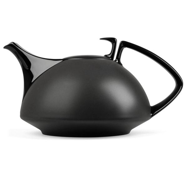 rosenthal tac black | teapot 1,35 l – design walter gropius + katherine de sousa 1969