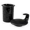 tac black | sieve and sieve lid for teapot 1,35 l – design walter gropius +  katherine de sousa