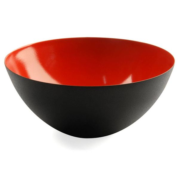 normann copenhagen krenit bowl | 16 cm red – design herbert krenchel