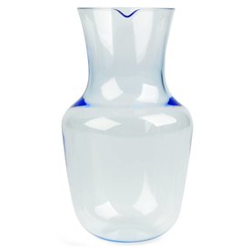 lobmeyr alpha water jug | light blue