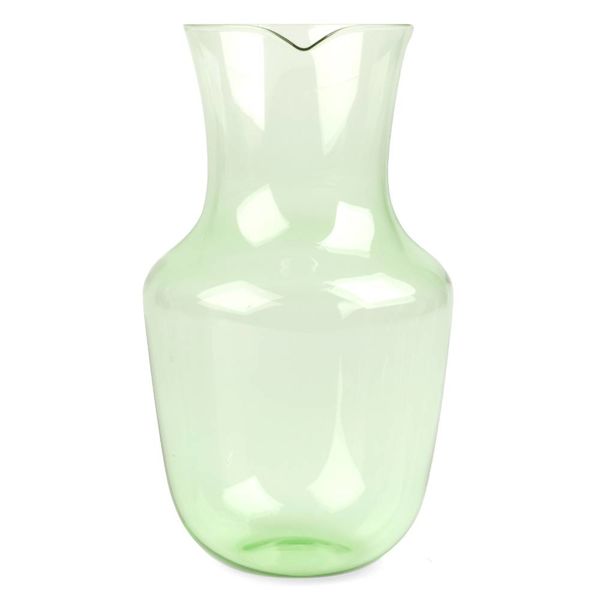 lobmeyr alpha water jug | light green – design hans harald rath