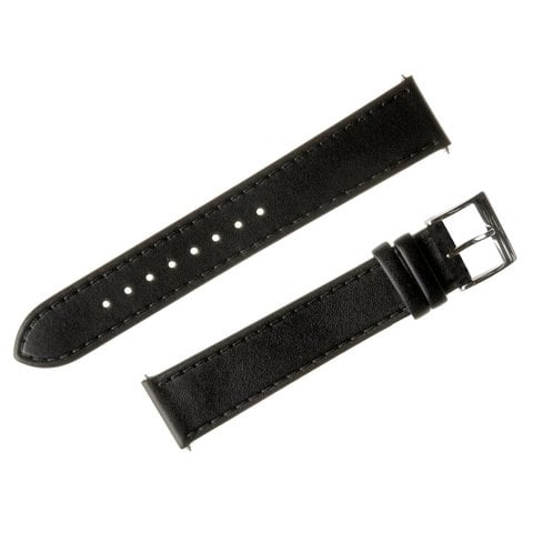 ersatzarmband für armbanduhren max bill | schwarz