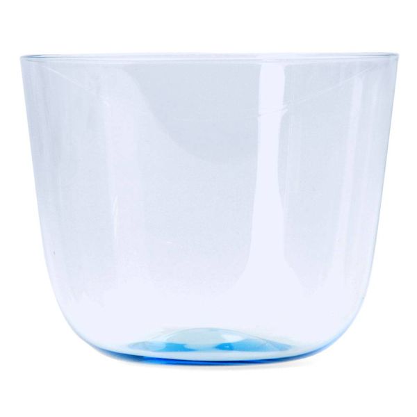 lobmeyr alpha water glass | light blue – design hans harald rath
