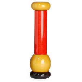 alessi pepper mill sottsass | red-yellow-black