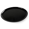 the tray tablett | ø 27 cm, schwarz/schwarz – design jørgen møller + nanna skibsted