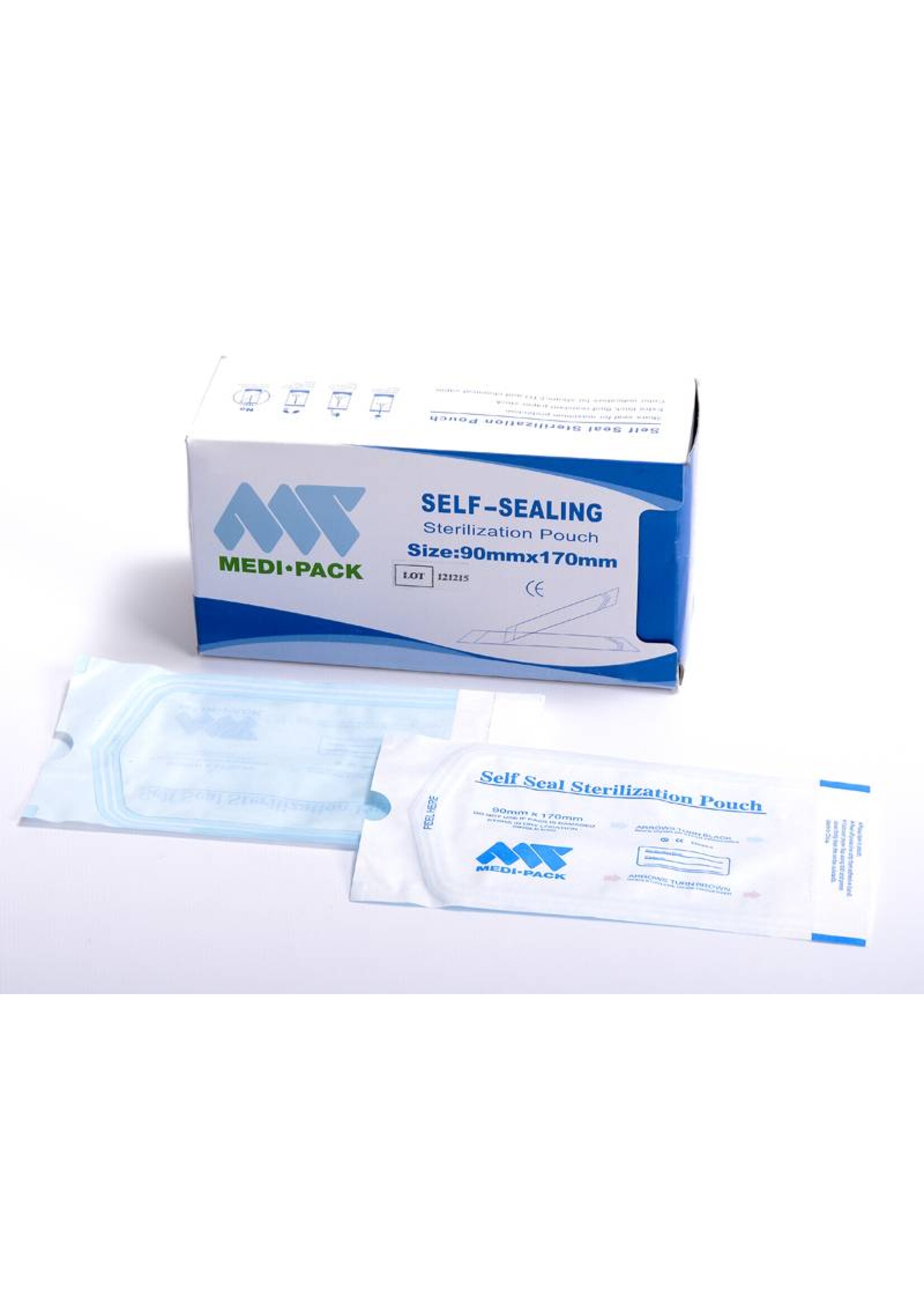 Sterilisationsbeutel, Medi Pack, selbstklebend VE 200 Stück