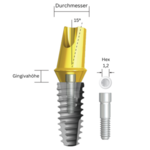 NeoBiotech Abgewinkeltes Abutment
