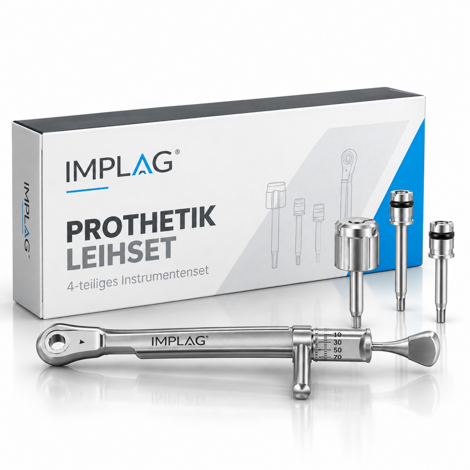 ImplAg ImplAg Prosthetic Kit Rental Set for INNO, Osstem TS & Bioconcept BV