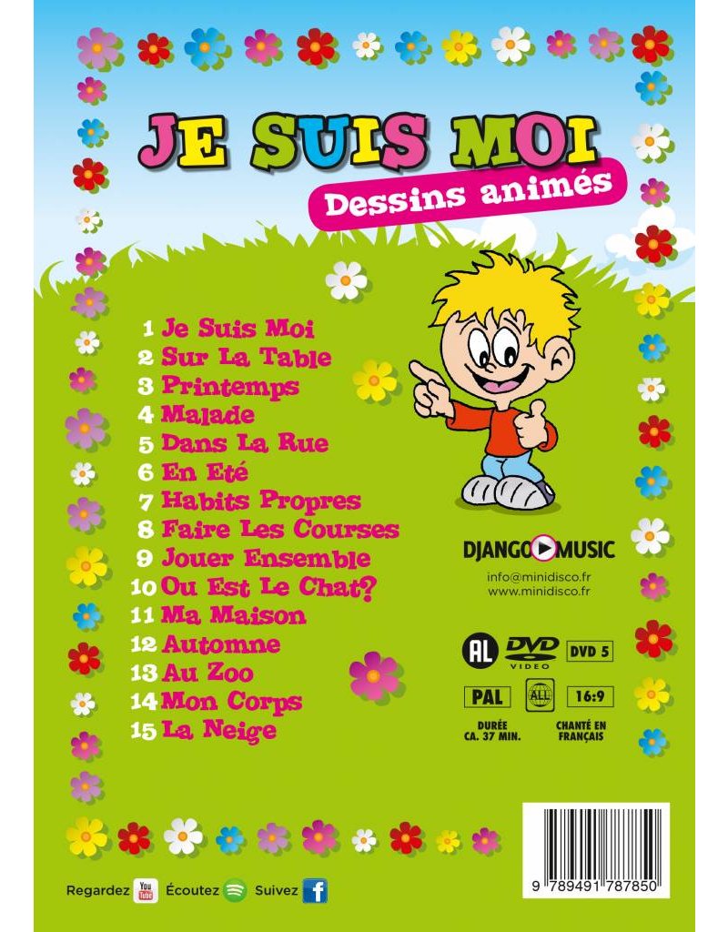 Je Suis Moi Dvd Française Complète Des Chansons Et Des Vidéos Pour