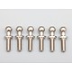 Rod End Ball L Size / Length 14.7mm / Thread 8.0mm with Hex Hole (6pcs)