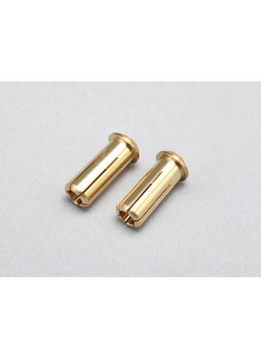 Yokomo Racing Performer 24K Gold Europian Plug Set Φ5mm (2pcs)