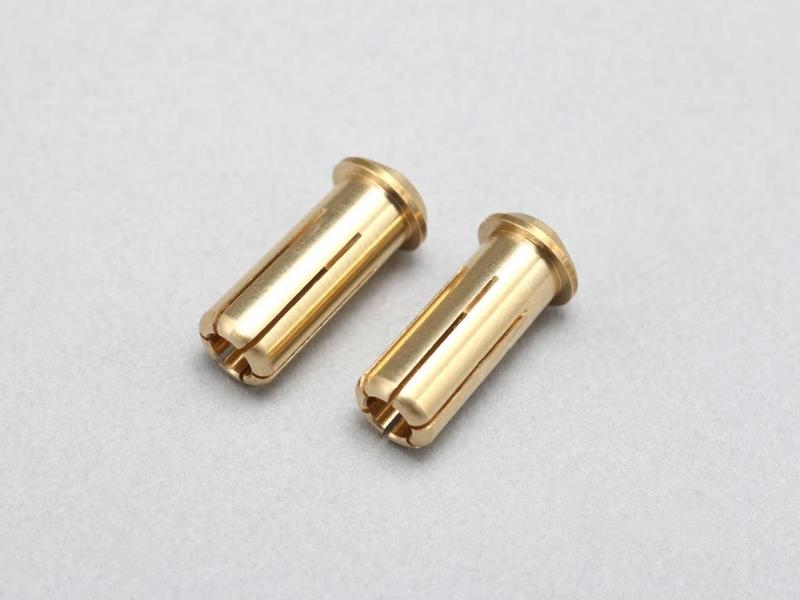 Yokomo RP-054A - Racing Performer 24K Gold Europian Plug Set Φ5mm (2pcs)