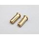 Racing Performer 24K Gold Europian Plug Set Φ5mm (2pcs)