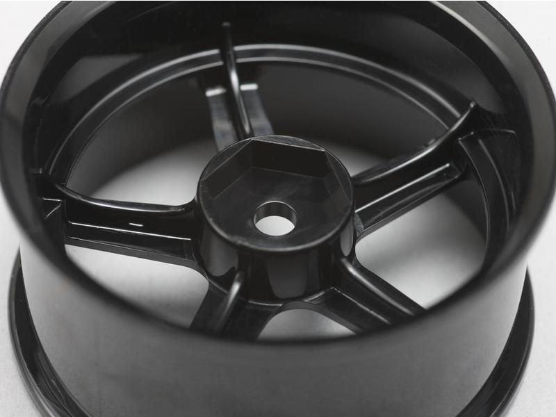 Yokomo RP Drift 6 Spoke - Black Yokomo RP Drift 6 Spoke - Black