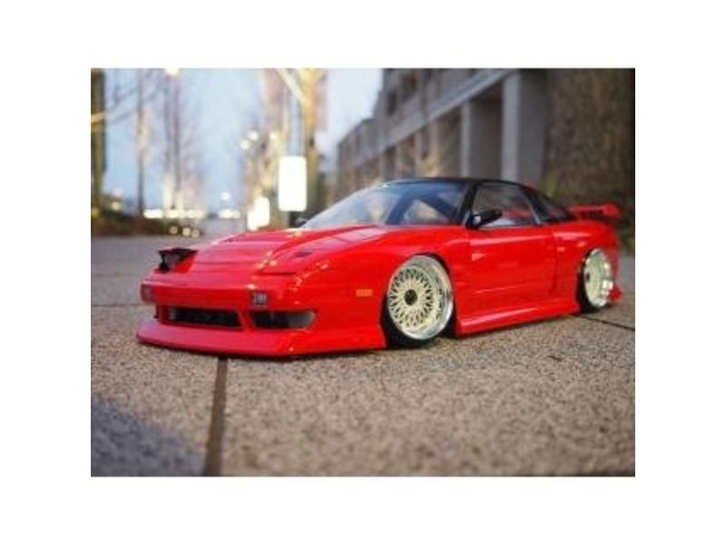 Addiction RC AD013-9 - Nissan 180SX BN Sports + Addiction Aero Parts Body Kit - Full Set