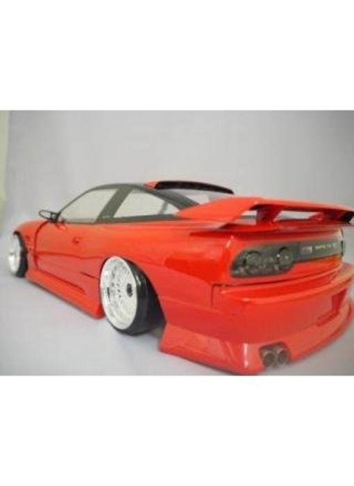 Addiction RC Nissan 180SX Addiction Aero Parts Body Kit - Rear & Roof Spoiler