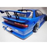 Addiction RC AD012-9 - Nissan Silvia S13 Addiction Aero Parts Body Kit - Rear & Roof Spoiler