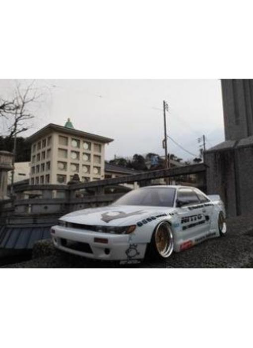 Addiction RC Nissan Silvia S13 Rocket Bunny Body Kit V2 - Full Set