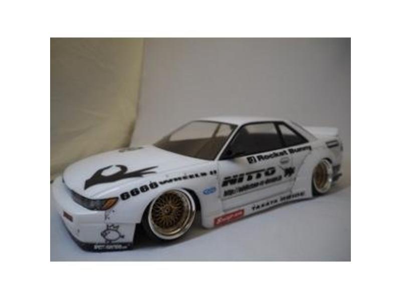 Addiction RC AD011-5 - Nissan Silvia S13 Rocket Bunny Body Kit V2 - Full Set