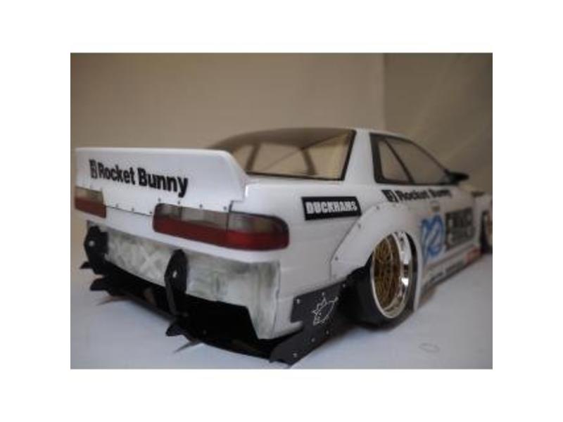 Addiction Rc Ad011 5 Nissan Silvia S13 Rocket Bunny Body Kit V2 Full Set Drifted