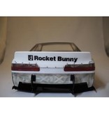 Addiction RC AD011-4 - Nissan Silvia S13 Rocket Bunny Body Kit V2 - Duck-Tail Wing